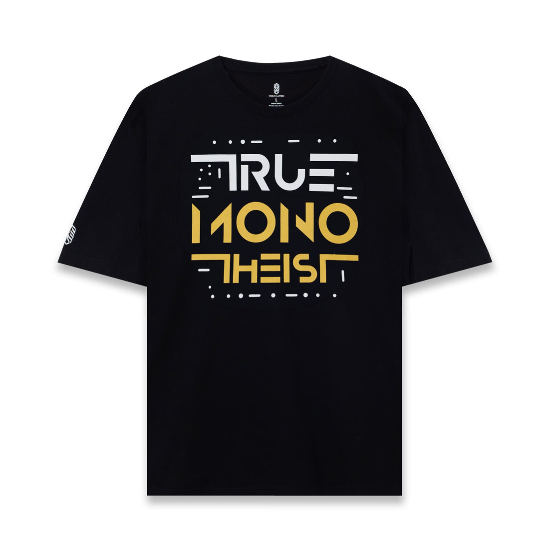 Monotheist Tee - Black / Orange