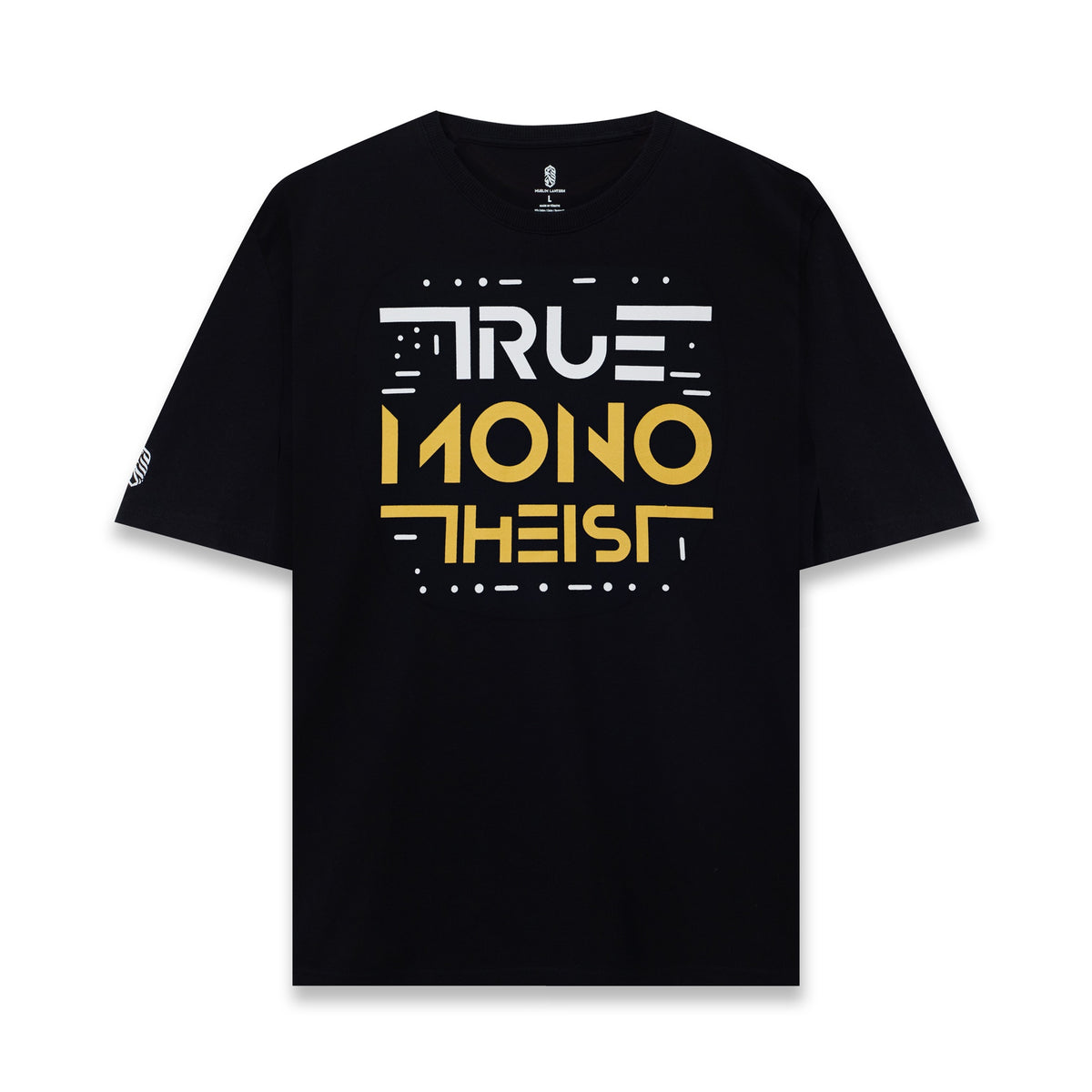 Monotheist Tee - Black / Orange