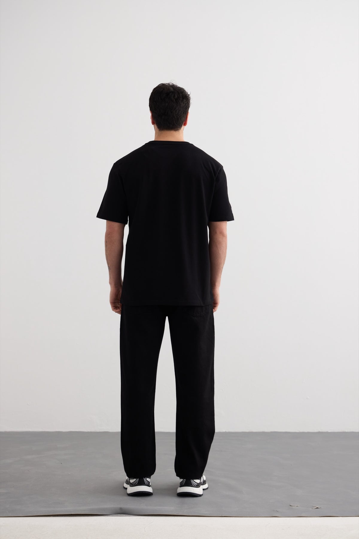 Monotheist Tee - Black / Orange