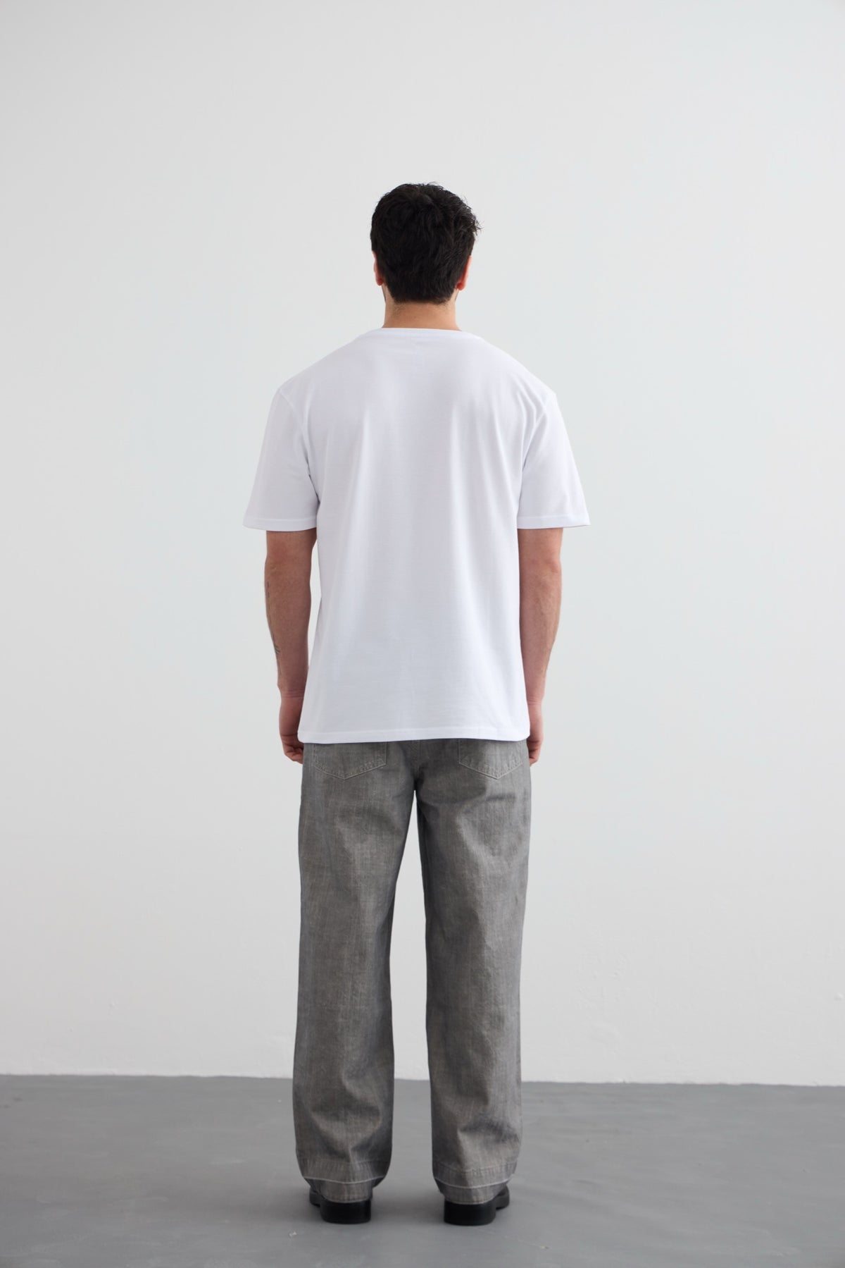 Monotheist Tee - White / Orange